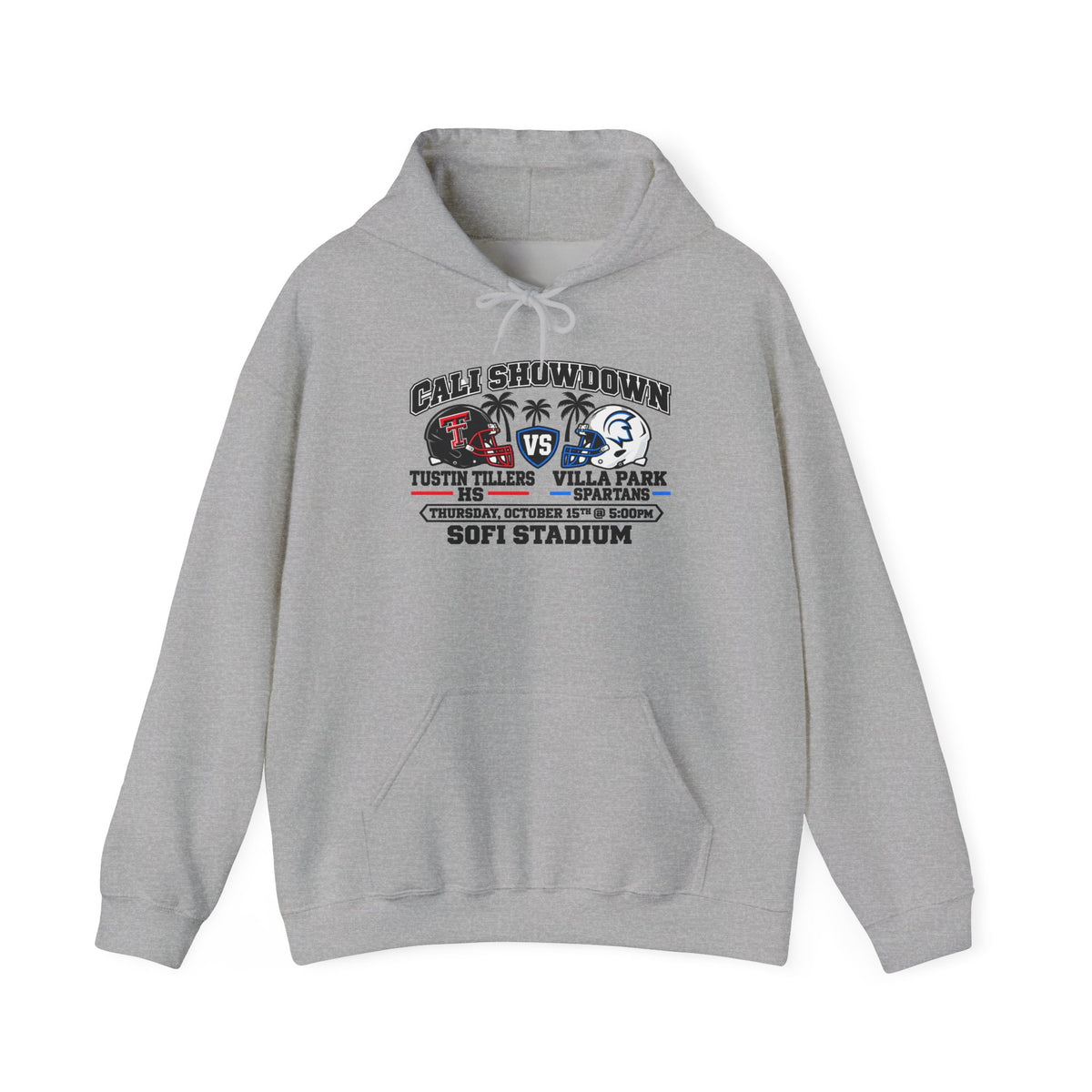 Tustin Tillers HS vs. Villa Park Spartans HS | Adult Hoodie