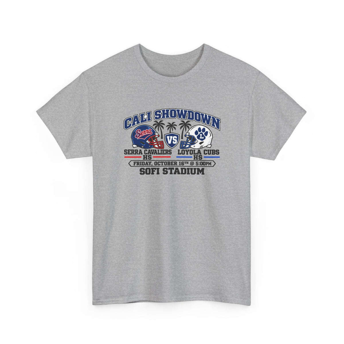 Serra Cavaliers HS vs. Loyola Cubs HS | Adult T-Shirt