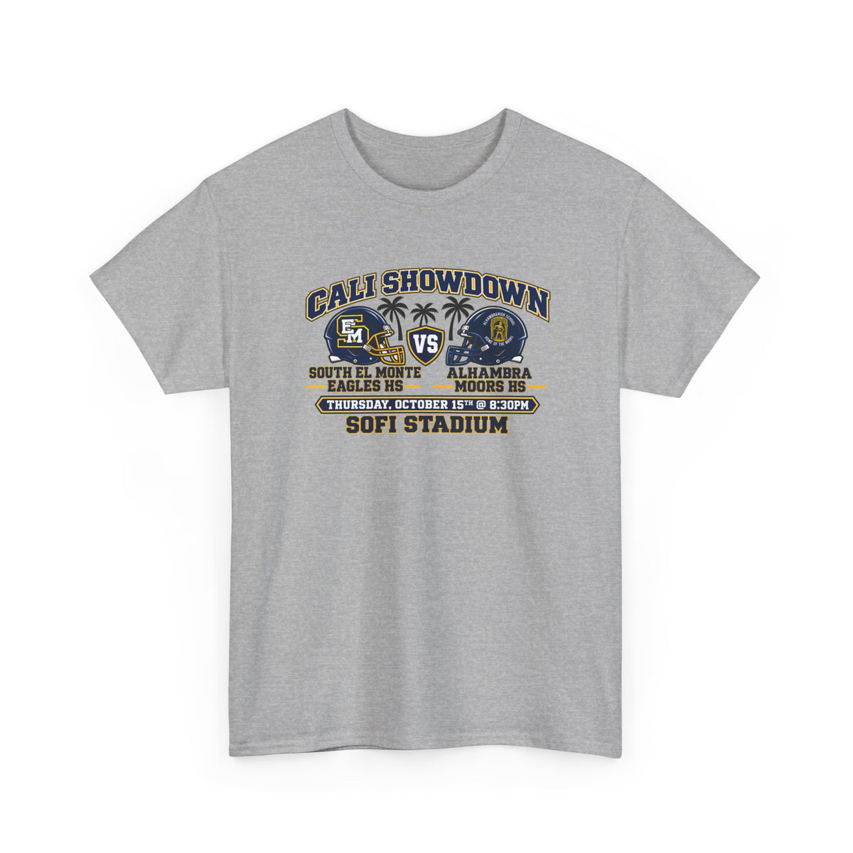 South El Monte Eagles HS vs. Alhambra Moors HS | Adult T-Shirt