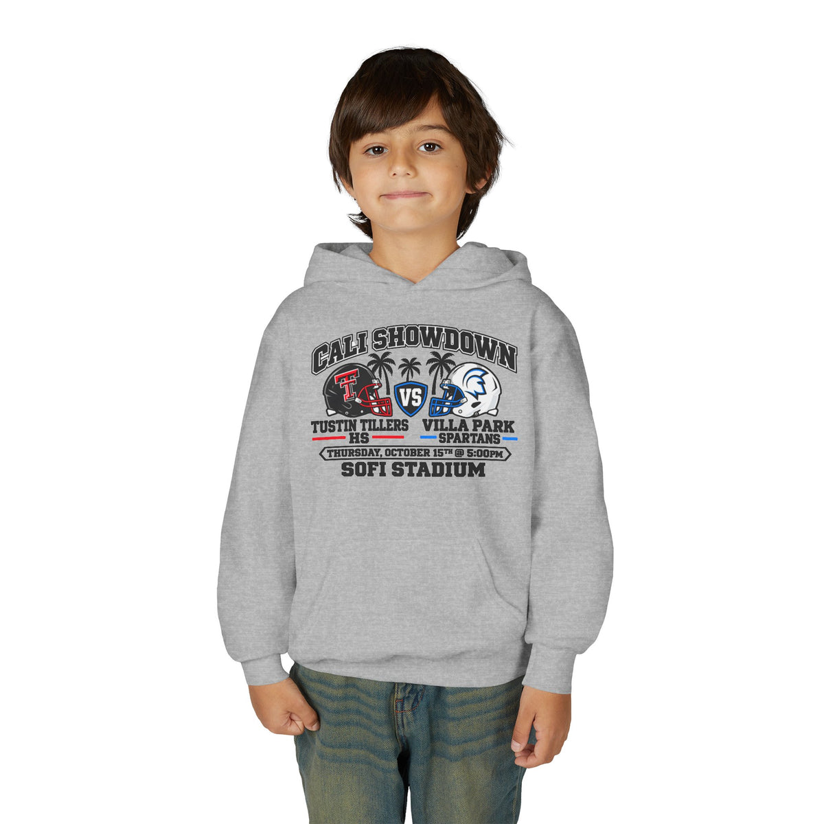 Tustin Tillers HS vs. Villa Park Spartans HS | Youth Hoodie