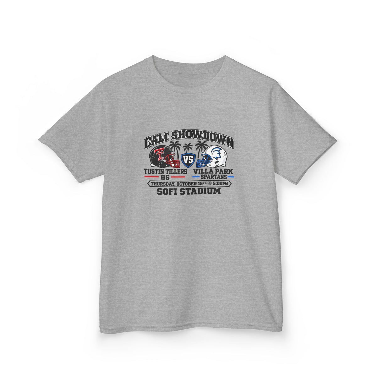 Tustin Tillers HS vs. Villa Park Spartans HS | Youth T-Shirt