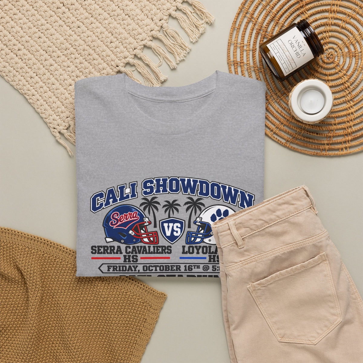 Serra Cavaliers HS vs. Loyola Cubs HS | Adult T-Shirt