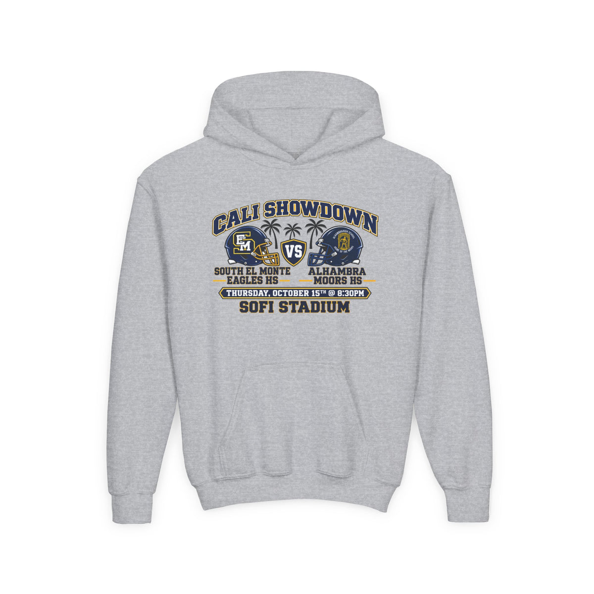 South El Monte Eagles HS vs. Alhambra Moors HS | Youth Hoodie
