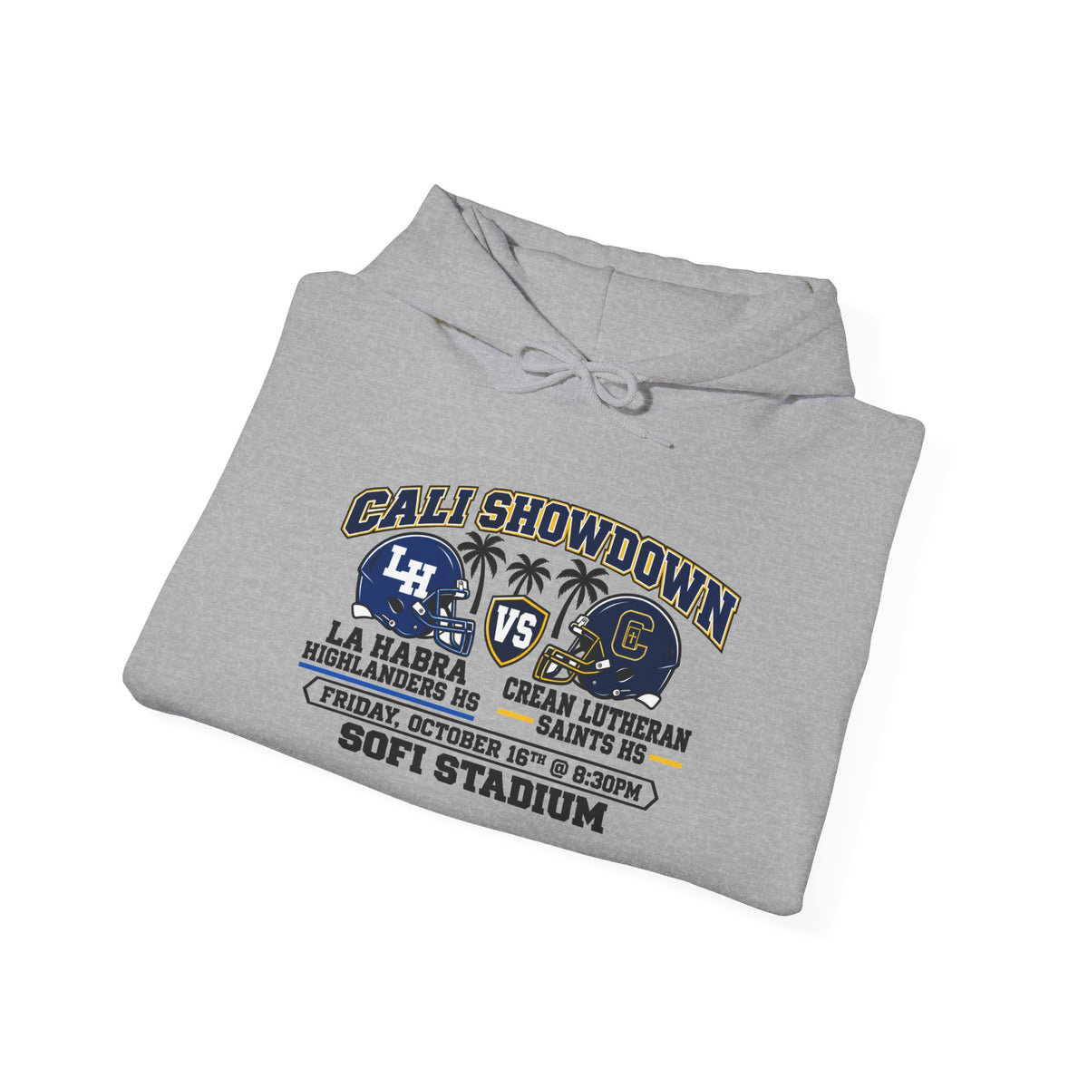 La Habra Highlanders HS vs. Crean Lutheran Saints HS | Adult Hoodie