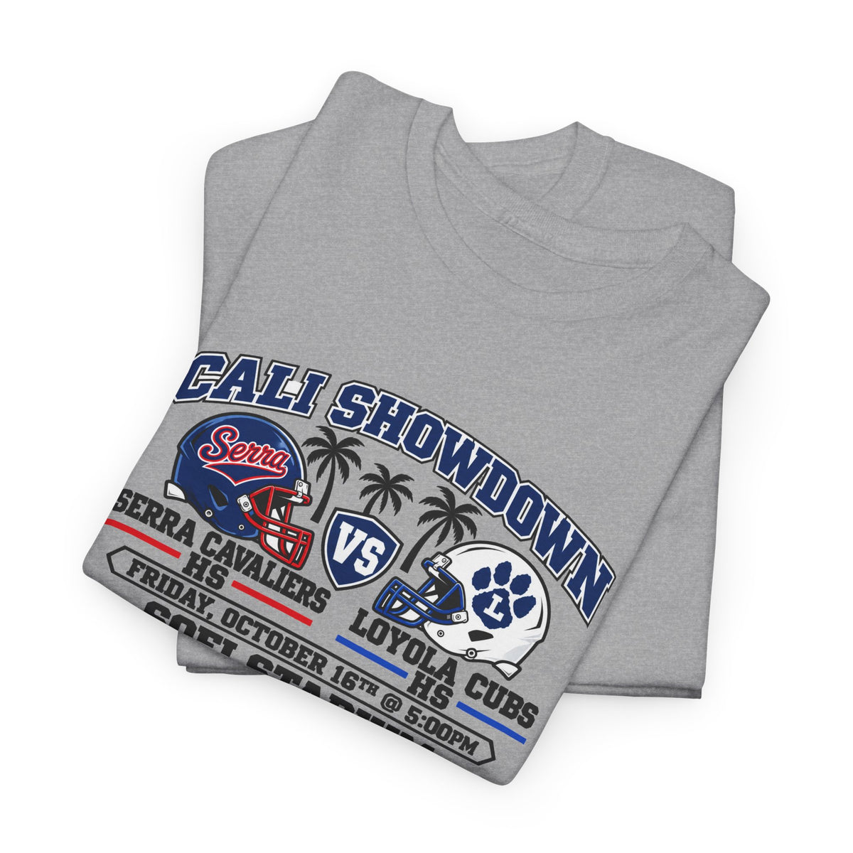 Serra Cavaliers HS vs. Loyola Cubs HS | Adult T-Shirt