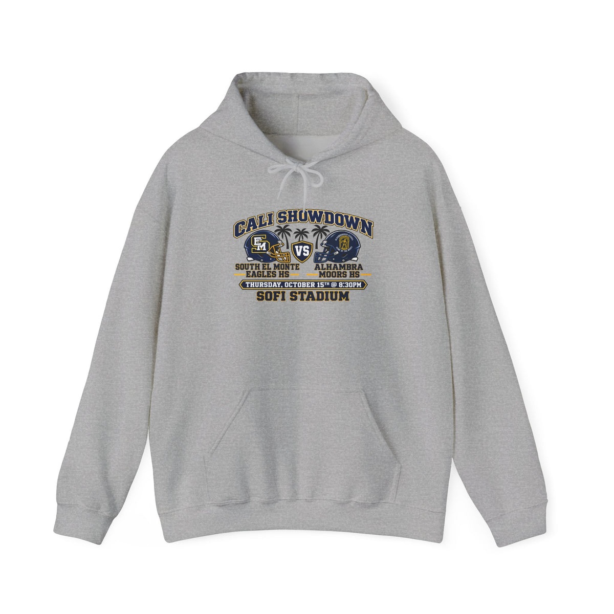 South El Monte Eagles HS vs. Alhambra Moors HS | Adult Hoodie