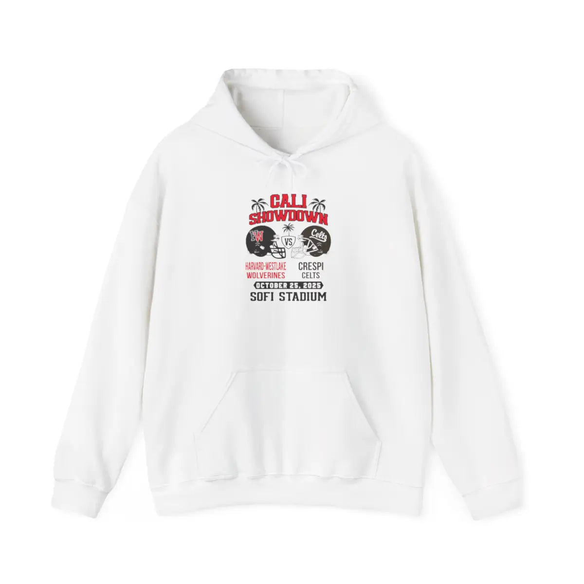 Harvard Westlake Wolverines VS Crespi Celts - Hoodie