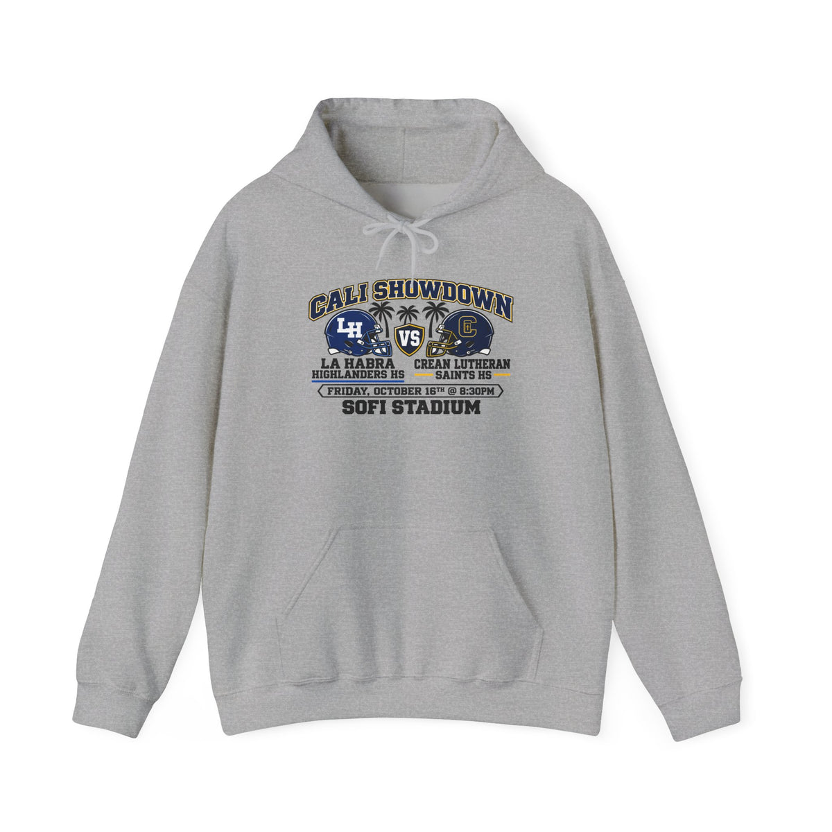 La Habra Highlanders HS vs. Crean Lutheran Saints HS | Adult Hoodie