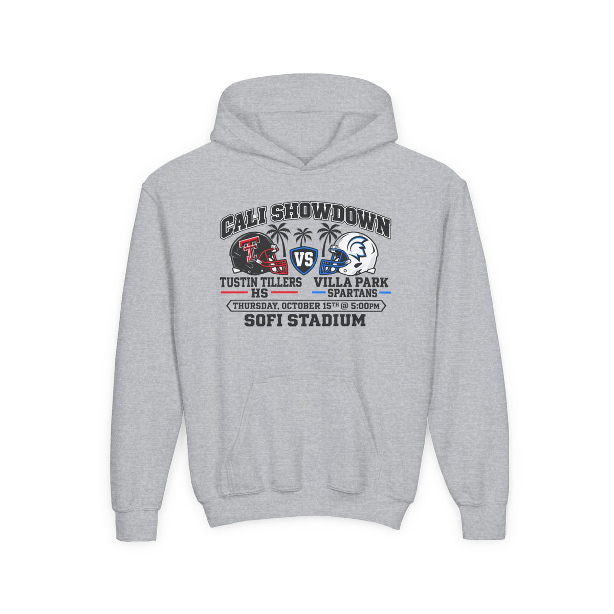 Tustin Tillers HS vs. Villa Park Spartans HS | Youth Hoodie