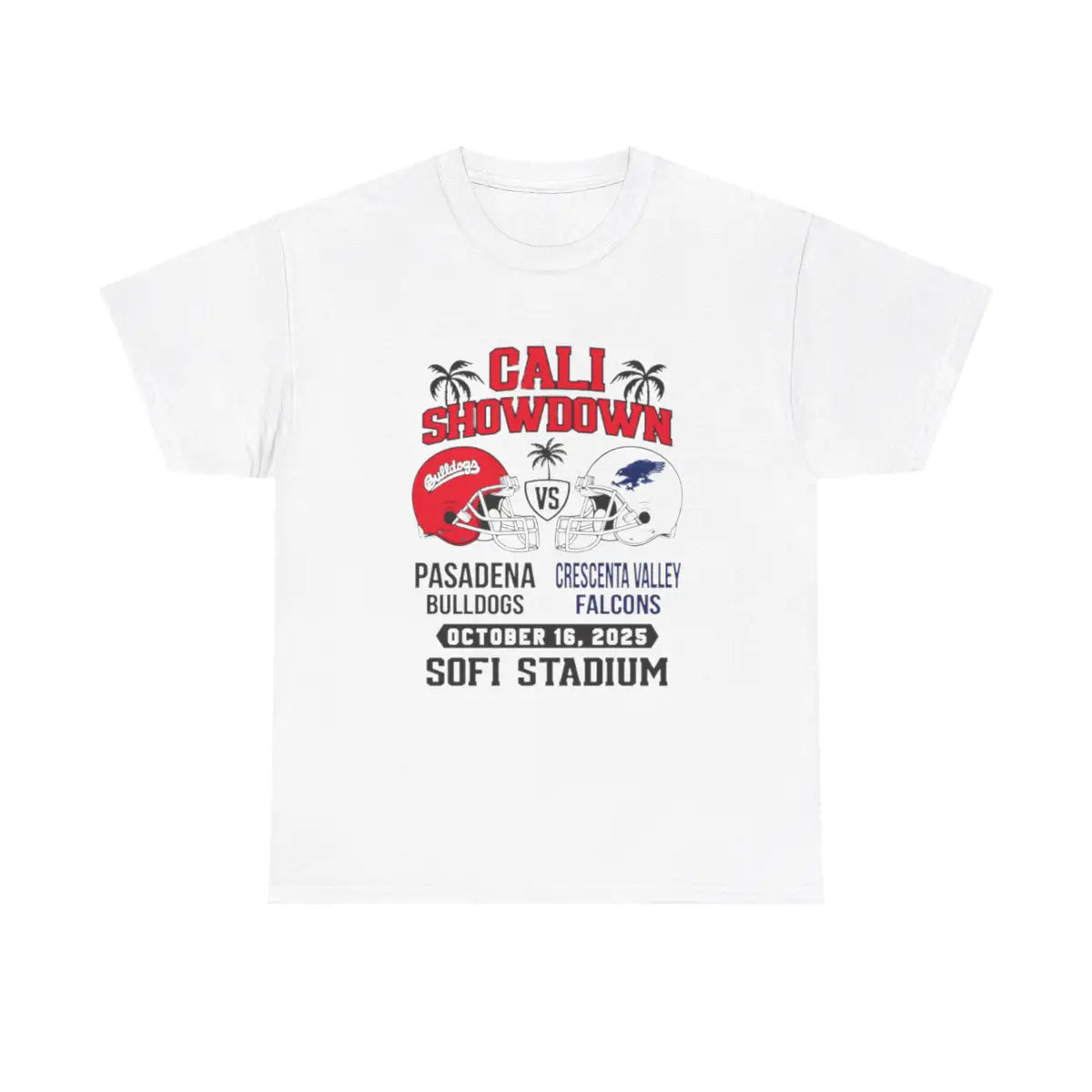 Pasadena Bulldogs vs Crescenta Valley Falcons - T-Shirt